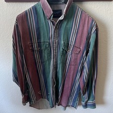 Men’s Well Worn Vintage Wrangler Long Sleeve Xl