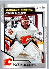 2020-21 Upper Deck #644 Artem Zagidulin 2020-21 O-Pee-Chee Update Rookie Flames