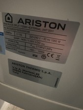 Scaldabagno A Pompa Di Calore Ariston Nuos Split 110 WH Accumulo 110 Litri ErP