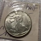 1936 S Liberty Walking Half Dollar F Fine Silver Half Dollar