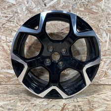 GENUINE VAUXHALL CROSSLAND X 17 INCH ALLOY WHEEL DIAMOND BLACK 39238151