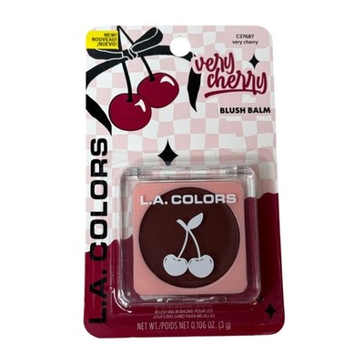 LA Colors Very Cherry Blush Balm Cream Blush Makeup New