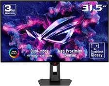 ASUS ROG Swift XG32UCWG 31.5" WOLED Black Monitor 3840x2160 0.03ms 2xHDMI