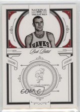 2009-10 Playoff National Treasures Legend 89/99 Bob Pettit #103 HOF 4f5