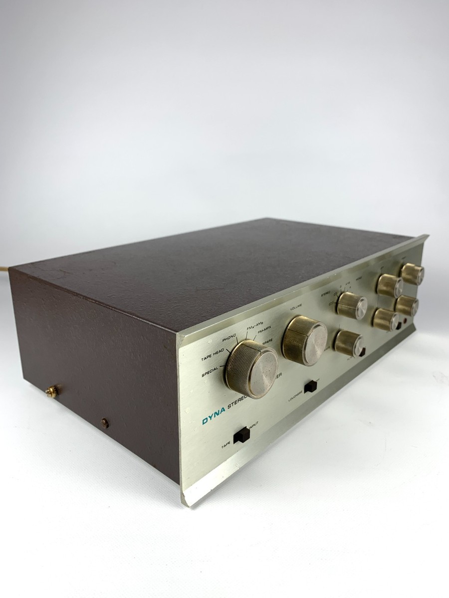 Vintage Dyna PAS 3X Stereo Tube Preamplifier Hifi Preamp 12AX7