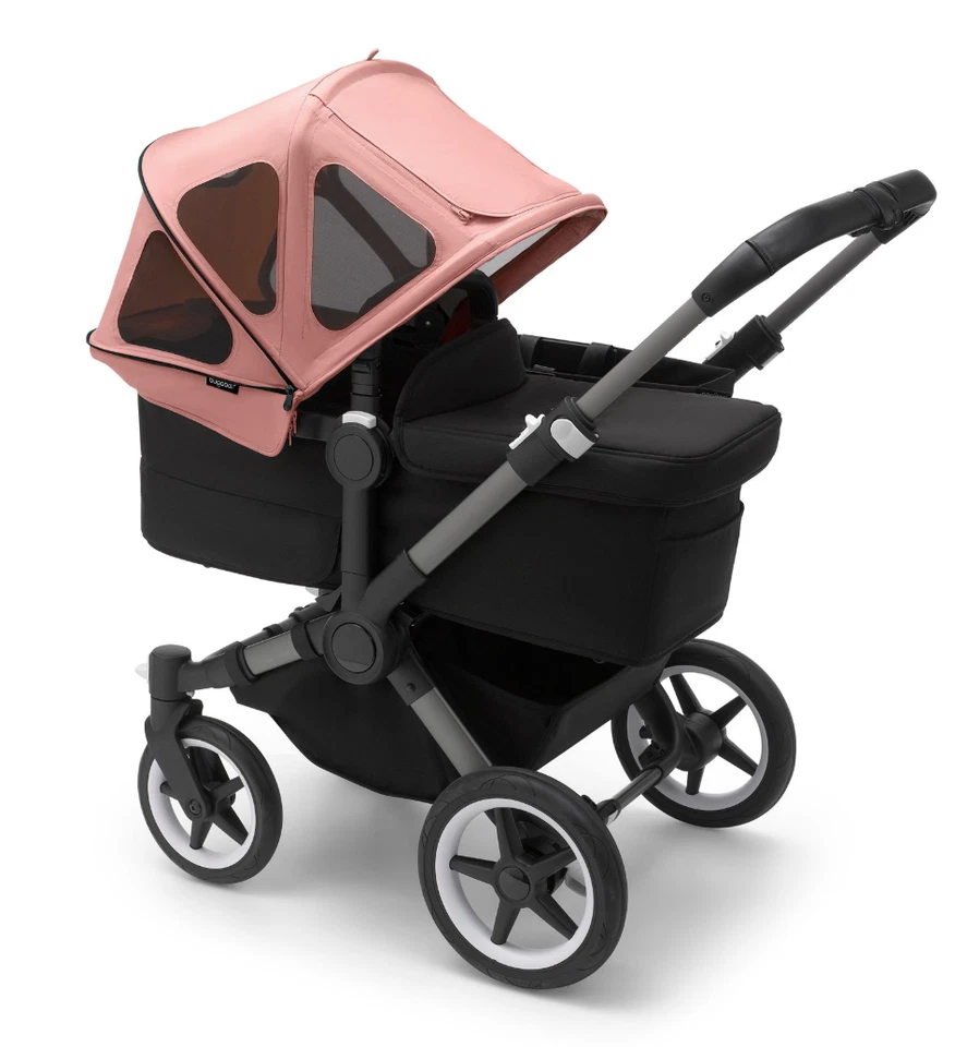 Bugaboo® Donkey Breezy Sun Canopy SUNRISE RED - Novo em folha na caixa! - Imagem 2 de 4