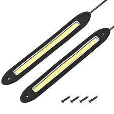 Waterproof Cob Led Rubber Flexible Dc 12v 8w White Light Straight Line 2pcs Waterproof Cob Led Rubber Flexible Dc 12v 8w White Light Straight Line 2pcs