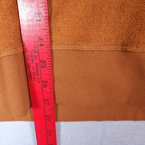 Outerknown Sweater Mens Large Brown Terry Cloth Crewneck Pullover Cotton - Picture 7 of 9