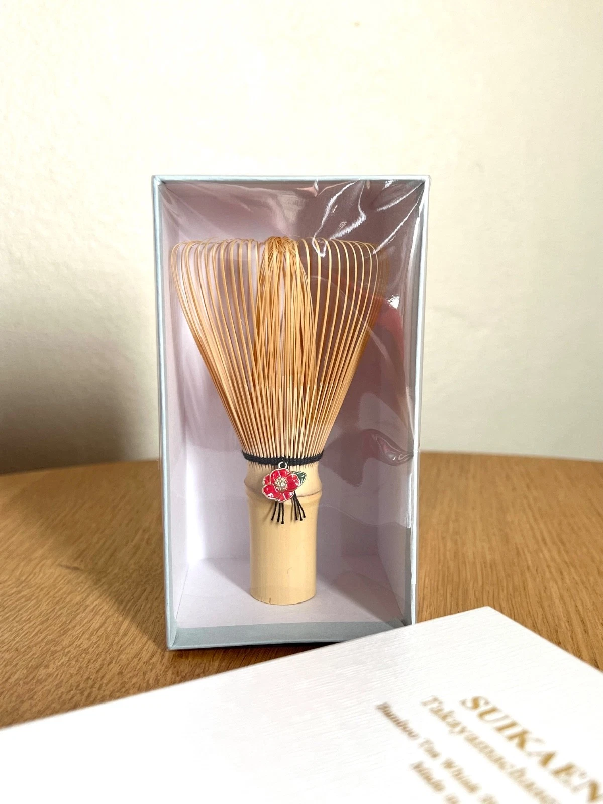 Takayama Suikaen Tsubaki Chasen matcha whisk Yasaburo Tanimura handmade in Japan