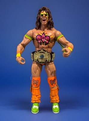 Ultimate Warrior WWE Elite Lost Legends Flashback Wresting Figure With Belt