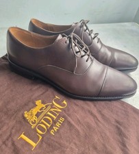 Loding Paris Brown Cap Toe Oxford Shoes UK 9 EU 43 Box included Genuine leather