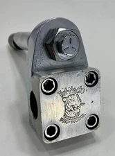 Vintage Tuf Neck Pro Model Stem Tiger USA Made Quill Old School BMX 1980s Silver