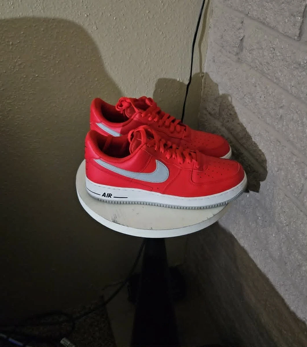 Nike Air Force 1 Low University Red Light Smoke Grey for Sale