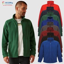 Thor III Fleece Jacket Regatta Men's Full Zip Up Casual Leisure Work Wear Coat