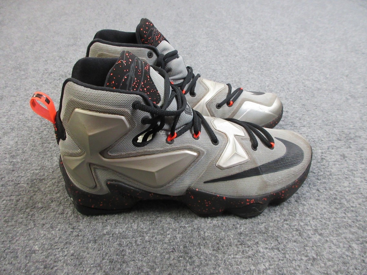 Nike LeBron 13 Rubber City Shoes Mens Size 12 Gray Basketball Sneaker 807219-003 Nike LeBron 13 Rubber City Shoes Mens Size 12 Gray  main image 4