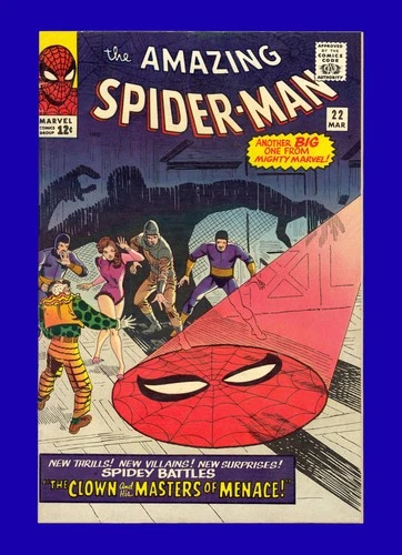 Amazing Spider-Man #22 1st App of Princess Python - Ditko Cover & Art 1965 FN/VF