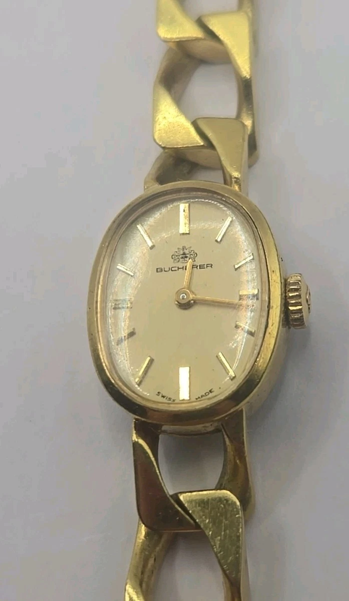 Gold Filled Bucherer Women Wristwatches for sale | eBay display picture 2
