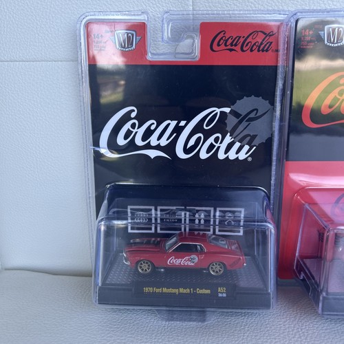 M2 Coca-Cola 1970 Ford Mustang, 1941 Willys Coupe, And 1969 Datsun Bluebird - Picture 2 of 4
