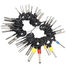 66 Pcs Car Terminal Removal Tool Kit Wire connector Pin Release Extractor Puller