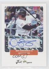 2004 Just Minors Just Prospects Auto Nate Schierholtz #74 Auto 0b2