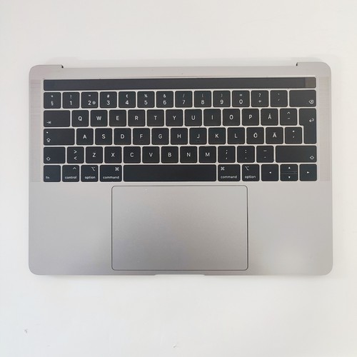 Macbook Pro A1989 (2018) Space Grey PALMREST GRADE C scandinavian 9