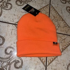 Mossy Oak Insulated Beanie Hunter Blaze Orange Hunting Fishing Construction