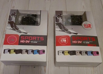 2 x Sport Action Kamera Sports  HD DV
