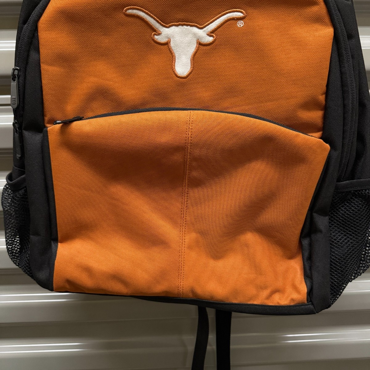 Texas Longhorns Backpack Orange Black Nike Padded Mesh Water 