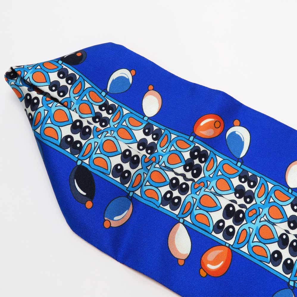 Hermes Twilly Maharaja s Accessories PARURES DES MAHARAJAS Scarf Silk r0_0209 thumbnail 6