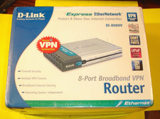 Sealed 2006 D-Link (DI-808HV) 8 Port Broadband VPN Router~ Express EtherNetwork