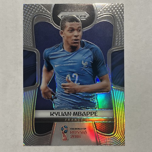 Kylian Mbappe [Silver Prizm] #80 2018 Panini Prizm World Cup card