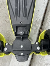 Hurtle Mini 3-Wheel Scooter for Kids Ages 2-5, LED Wheels, Green, Adjustable