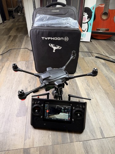 Yuneec Typhoon H Hexacopter Gco3 4k Camera Controller and Bag Tested Drone