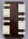 Compteur De Points Ebene Maccassar Art tribal ethnographic art carved H Pussey