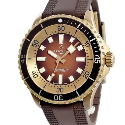Breitling Superocean Automatic 44 N17376 N17376201Q1S1 44mm Brown Dial #HDW408