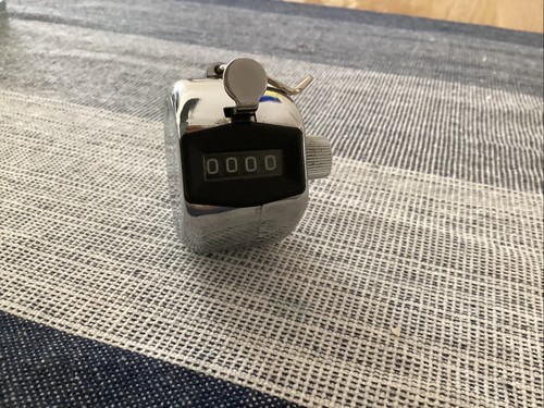 Sportline Sports Tally Counter Manual Lap Clicker - Works!