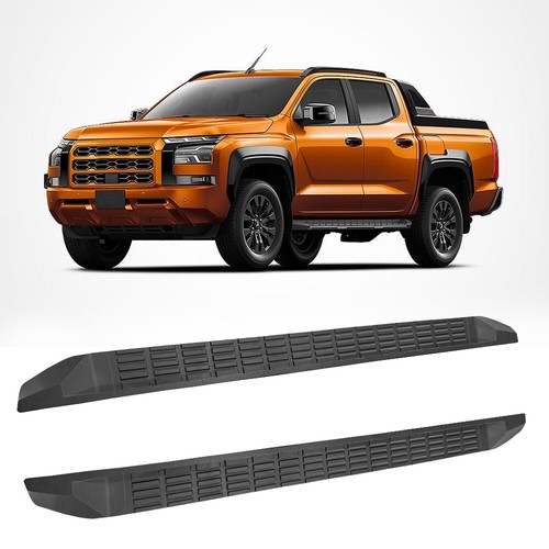 2Pcs Running Board Side Step Pedal Nerf Bar Fits for Mitsubishi Triton 2024 2025
