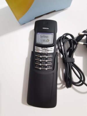 Nokia 8910 Unlocked 2G GSM keyboard Vintage Slider phone Working