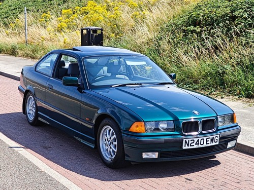 BMW E36 1996 Boston Green 323i 325i 2.5 Auto 2 Door Coupe 54,000 miles ...