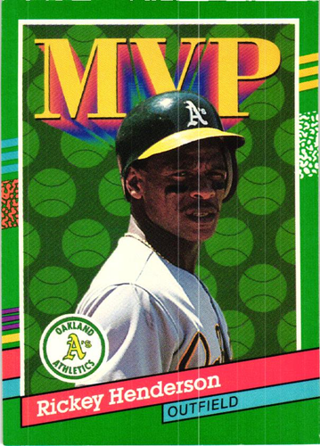 RICKEY HENDERSON (1981-2021) / Pick Your Cards /Buy4+ Save20% - Picture 113 of 248