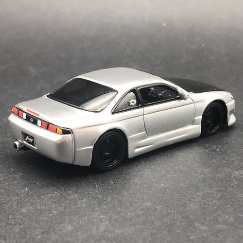 Jada Dub City 1998 '98 Nissan 240SX S-14 Car Silver Diecast 1/64 Rubber Tires - Picture 8 of 15