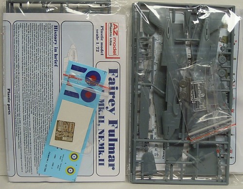 Fairey Fulmar Mk.i , AZ Model , 1:72, Plastique, Nouveauté - Picture 2 of 2