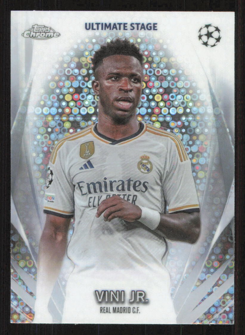 2024 Topps Chrome VINI JR. Vinicius Junior Ultimate Stage card