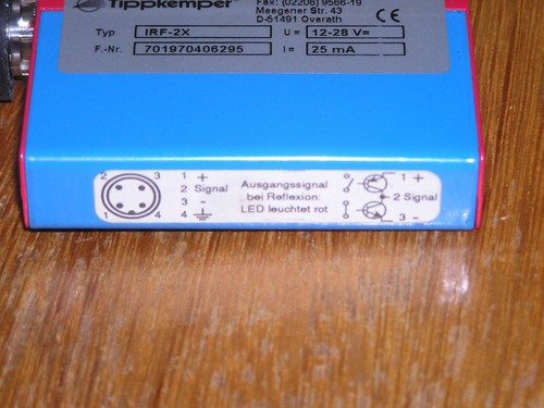 Unused - Tippkemper IRF-2X Photoelectric proximity switch, connector included - Imagen 3 de 6