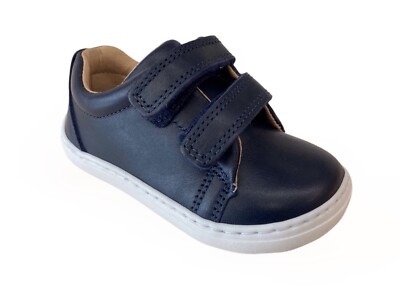 Petasil Pons Jungen First Steps Freizeitschuhe in Navy (Barfußflexibilität)