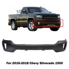 Front Bumper For 2016-2018 Chevrolet Silverado 1500 Steel With Fog Light Holes