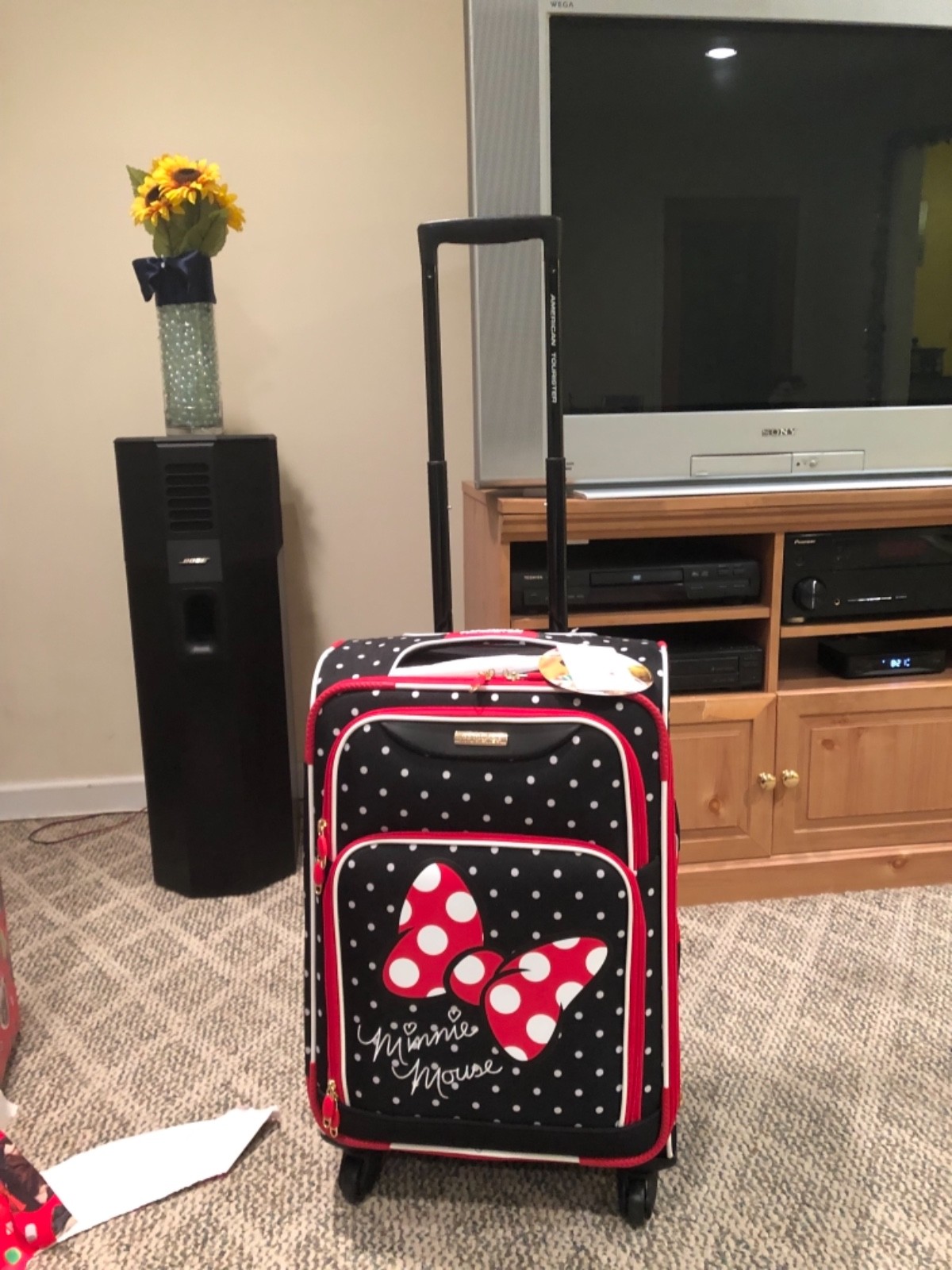 trolley american tourister minnie