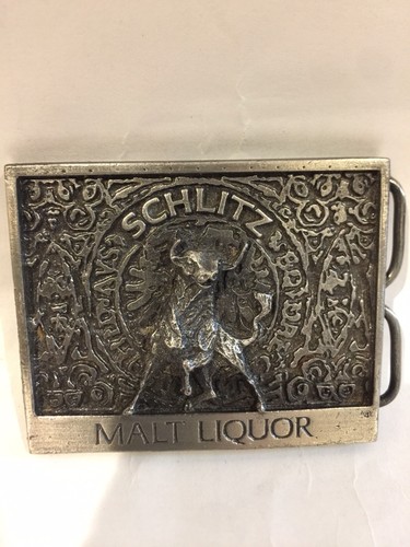Vintage Schlitz Malt Liquor Belt Buckle