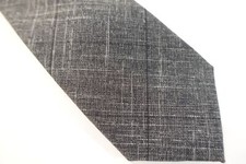 ALFANI BERRIS SOLID CHARCOAL GRAY 3 INCH NECK TIE MENS NWT NEW