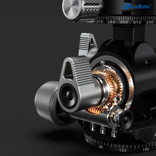 Leofoto G3 Gear Head / Geared Head high quality Photographic Equipment black - Picture 11 of 15